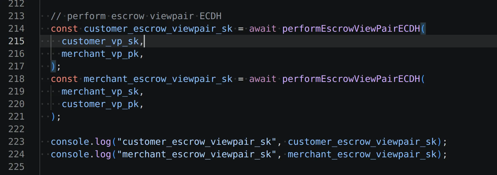 escrow_view_key_ECDH